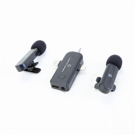 Turnstile Audio 3-In-1 Multifunctional Wireless Lavalier Microphone