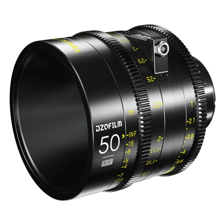 DZOFILM Vespid Cyber 50mm T2.1 Prime Cinema Lens for PL Mount and Canon EF