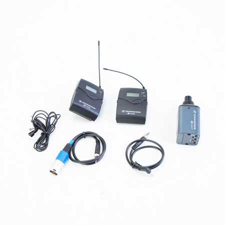 Sennheiser EW100ENGG3A Wireless Microphone System with EK 100 G3 Diversity Receiver - Frequency Band A (Frequency Range: 516-558 MHZ)