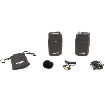 Rode RODELink Filmmaker Kit Digital Camera-Mount Wireless Omni Lavalier Microphone System (2.4 GHz)