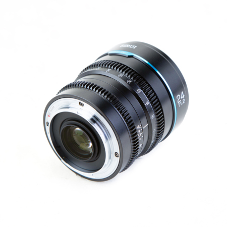 USED Sirui Night Walker 24mm T1.2 Cine Lens for Canon RF Black