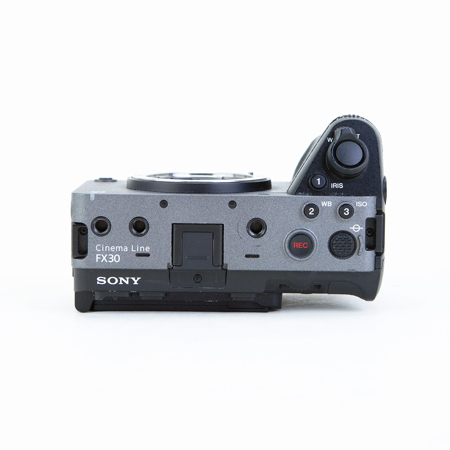 USED Sony FX30 Super 35 Cinema Line Camera With XLR Handle Unit