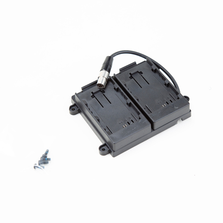 TV Logic BB-056E 7.4V Dual Battery Bracket for Canon LP-E6 Batteries