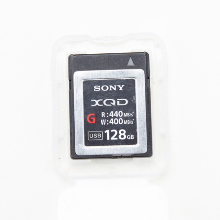 Sony G Series 128GB XQD Memory Card, 400MB/s Write Speed, 440MB/s Read Speed
