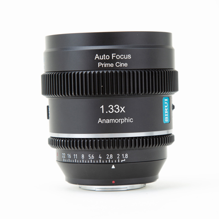 USED Sirui 20mm T1.8 1.33x Anamorphic Cine Lens, Fujifilm X