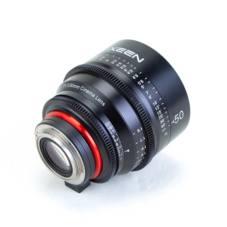 USED Rokinon Xeen 50mm T1.5 Cine Lens for Canon EF-Mount