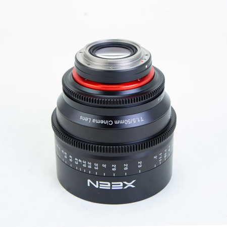 USED Rokinon Xeen 50mm T1.5 Cine Lens for Canon EF-Mount