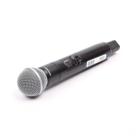 Shure SLXD2/SM58 Handheld Digital Wireless Transmitter with SM58 Microphone Capsule, G58: 470-514MHz