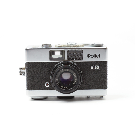 Rollei B 35 Camera w/Triotar 40mm F/3.5 Lens, Chrome