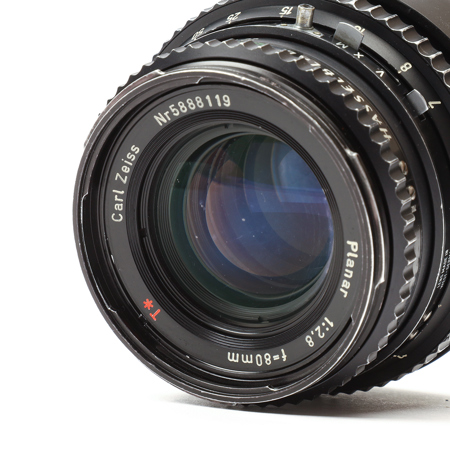 USED Hasselblad 80mm F/2.8 T* Planar Lens, Black *B50