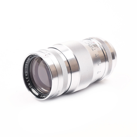 USED Canon 135mm f/3.5 Screw-Mount Rangefinder Lens, Chrome, With