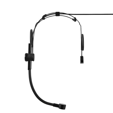 Shure SM39 Wireless Cardioid Headworn Microphone with TA4F Connector, Black