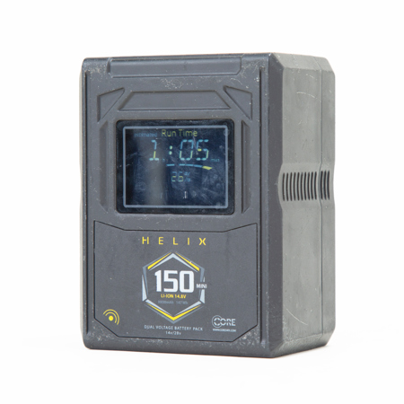 Core SWX Helix 150 Mini 3-Stud Dual Voltage (14v/28v) Output 147wh 14.8V Gold-Mount Hi-Draw Li-ion Battery Brick