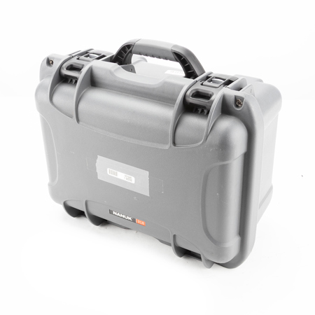 Nanuk Medium Series 918 Lightweight NK-7 Resin Waterproof Protective Case with Foam Insert for 6 Camera Lens, Graphite