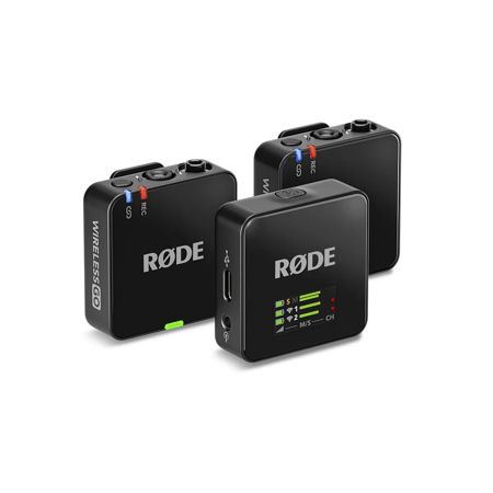 Rode Wireless GO GEN 3 Compact Microphone System, Black