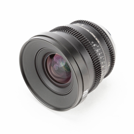 USED SLR Magic MicroPrime Cine 25mm T1.5 for Fuji X Mount