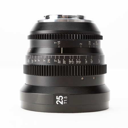 USED SLR Magic MicroPrime Cine 25mm T1.5 for Fuji X Mount