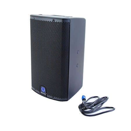 Turbosound iQ10 2-Way 10" Powered Loudspeaker, 2500W Maximum Output Power, Single