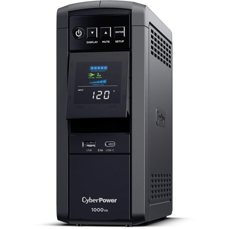 CyberPower PFC Sinewave Computer Battery Backup, 1350VA 810W UPS, 10 Outlets