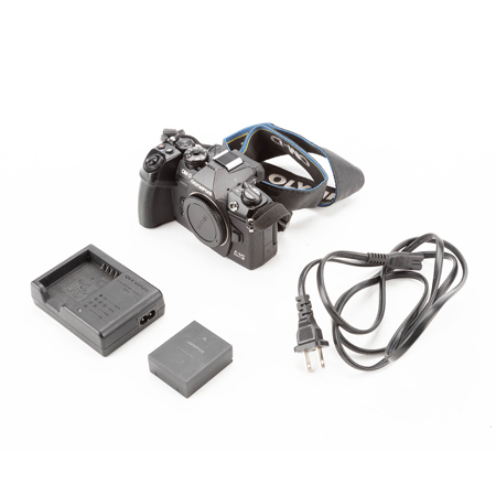 Olympus OM-D E-M1 Mark III Mirrorless Digital Camera Body, Black