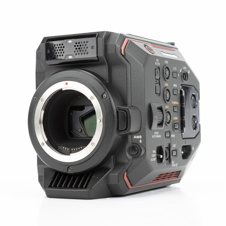 USED Panasonic AU-EVA1 5.7K Super 35 Handheld Cinema Camera, EF Mount