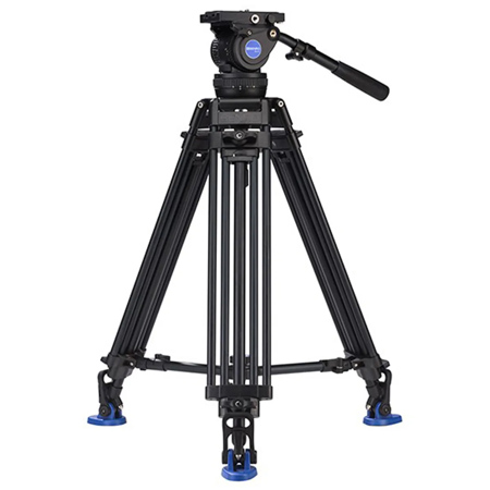 Benro BV10 Aluminum Alloy Twin Leg Video Tripod Kit