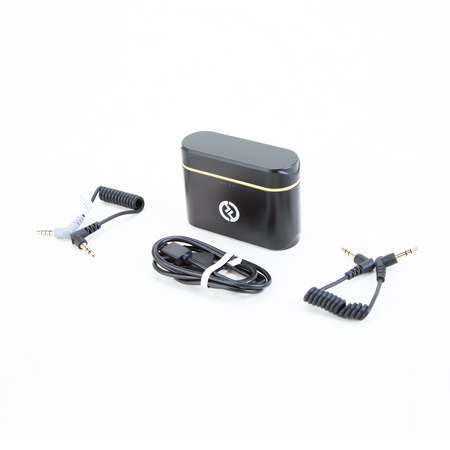 Hollyland Lark M1 Duo 2-Person Wireless Microphone System with Charger for Camera and Mobile, Gray