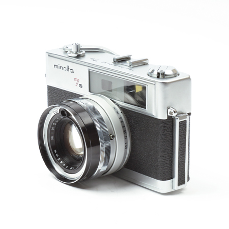USED Minolta Hi-Matic 7S 35mm Rangefinder Camera with 45mm f/1.8 Lens