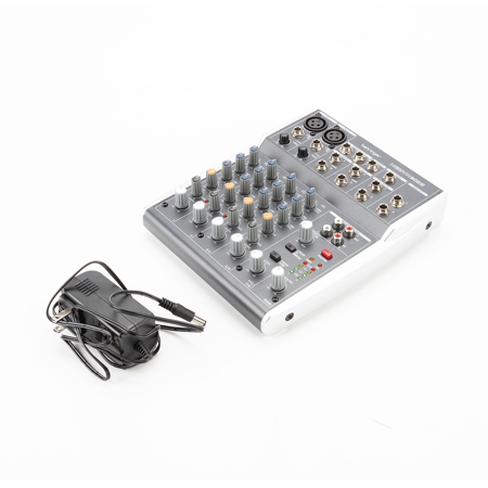 Behringer XENYX 802S Premium Analog 8-Channel Mixer with USB Streaming Interface