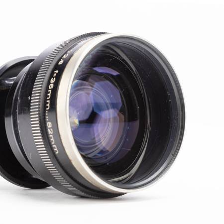 USED Voigtlander-Zoomar 36-82mm F2.8 Zoom Lens with Exakta Mount