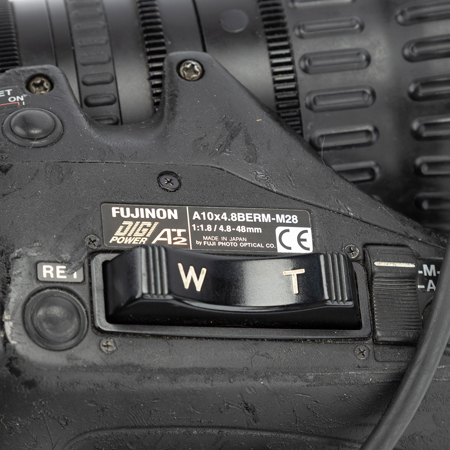 USED Fujinon A10x4.8BERM-M28 4.8-48mm F1.8 Servo ENG Lens