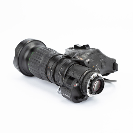 USED Fujinon A10x4.8BERM-M28 4.8-48mm F1.8 Servo ENG Lens