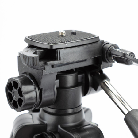 SMALLRIG AD-80 Trépied Vidéo Robuste avec Tête Fluide, 191cm Trépied Professionnel avec 75mm