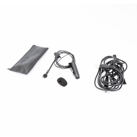 Shure PGA98H Clip-On Condenser Gooseneck Woodwind and Brass Instrument Microphone, XLR-XLR Cable