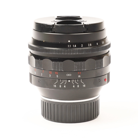 Voigtlander Nokton 50mm f/1.1 Leica M Mount Lens - Black