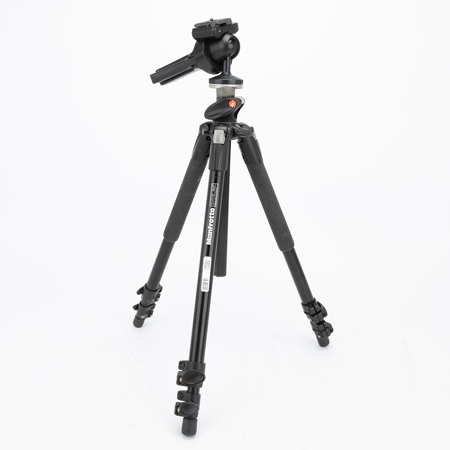Manfrotto Manfrotto 190XPROB Black Tripod Kit with 322RC2 Grip Action Ball Quick Release Head & Tripod Case