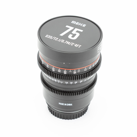 Meike 75mm T2.1 Super35 Prime Cine Lens (EF Mount)