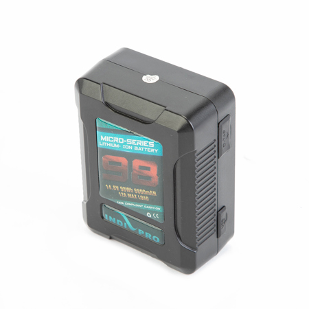IndiPRO Micro-Series 98Wh V-Mount Li-Ion Battery