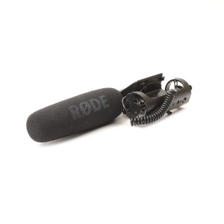 Rode VideoMic, On Camera Directional Condenser Microphone with Shoe Styl Shock Mount
