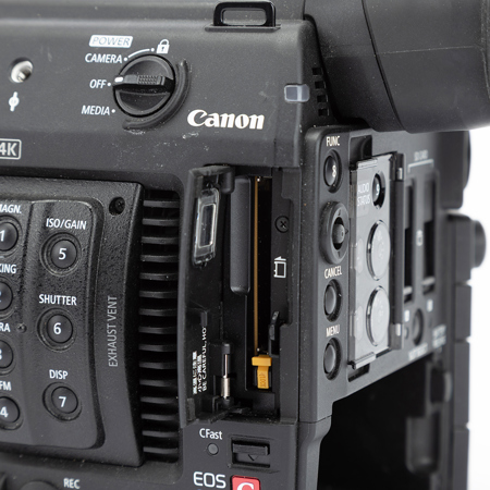 USED Canon EOS C200 Cinema Camcorder Body with Touch Screen LCD