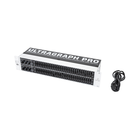 Behringer ULTRAGRAPH PRO FBQ3102HD High-Definition Dual Channel 31-Band Stereo Graphic Equalizer with FBQ Feedback Detection System