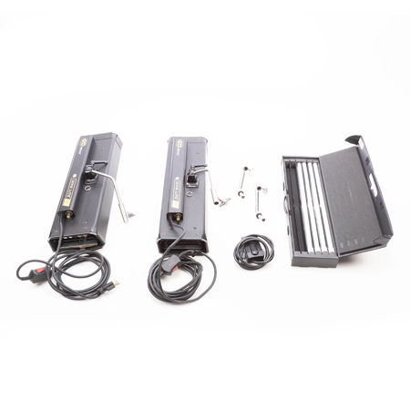 Kino Flo Dual Diva-Lite 201 Fixtures with Flight Case Kit (120VAC) KIT-D22-120