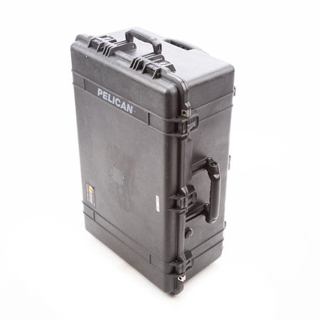 Pelican 1650 Case With Wheels, without Foam (Black)