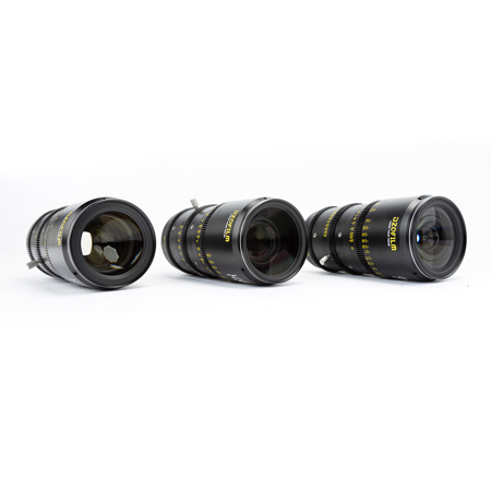USED DZOFILM Catta Ace Cine 3-Lens Bundle with 18-35mm, 35-80mm