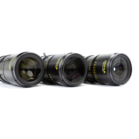 USED DZOFILM Catta Ace Cine 3-Lens Bundle with 18-35mm, 35-80mm
