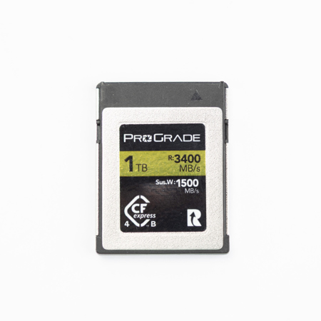 Prograde Digital Gold Series CFexpress Type-B 4.0 Memory Card 1TB Single R:3400MB/s