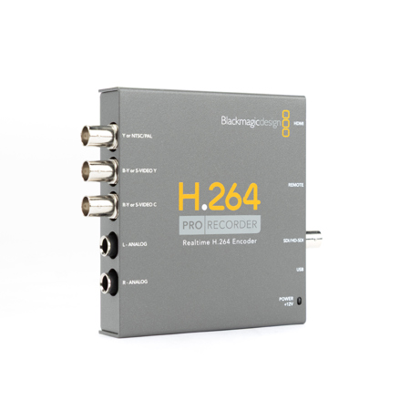 Blackmagic Design H.264 Pro Recorder, Distributes H.264 Video Files to Websites,YouTube, iPhone, iPad- Captures from All Popular Video Formats