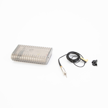 DPA Microphones d:screet CORE 6060 Subminiature Lavalier Omnidirectional Microphone with Hardwired 3.5mm Locking Connector, Normal SPL, Black