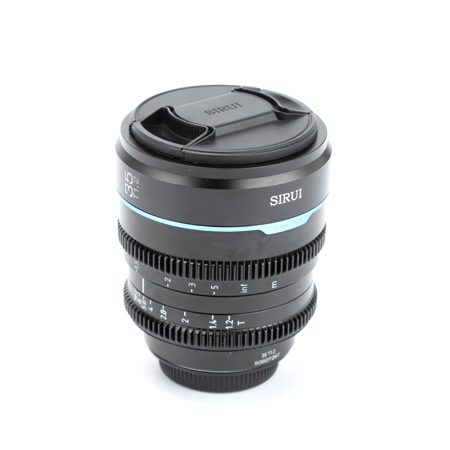 USED Sirui Night Walker 35mm T1.2 Cine Lens for Fujifilm X Black