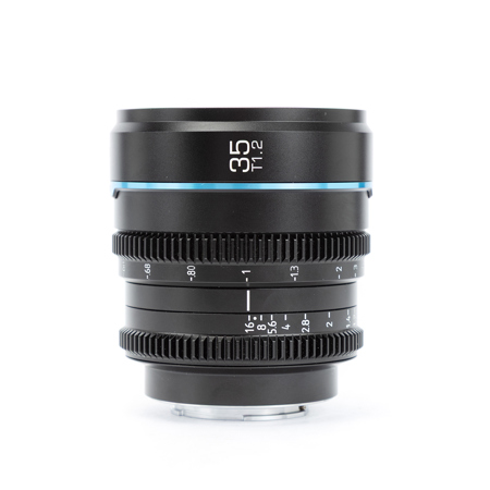 USED Sirui Night Walker 35mm T1.2 Cine Lens for Fujifilm X Black